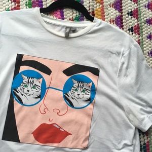ASOS Cat Sunglasses Tee